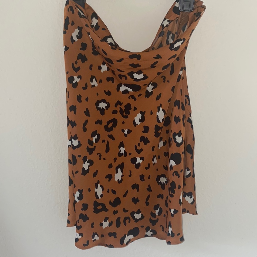 Leopoard Midi Skirt